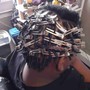 Starter locs comb twist