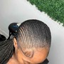 Medium twist shoulder length