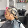 LARGE Feed In Ponytail