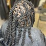 Loc maintenance (past shoulder length)