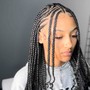 Medium Fulani braids