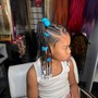 Little boys freestyle braids