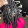 INSTA LOCS  w/extensions