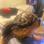 Braid down for wig install