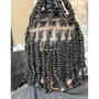 Box braids | knotless medium RETOUCH perimeter