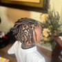 Knotless large Braids