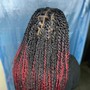 large Knotless Braids