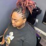 Styling Dreads With Weave (No wash Or Wash) Retwist &Styled