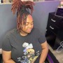 Styling Dreads With Weave (No wash Or Wash) Retwist &Styled