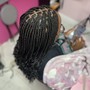 Box Braids midback