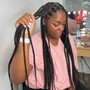 Large Knotless Braids