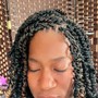 Short Spring twists crochet