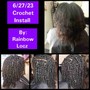 Remove Crochet, re-Braid Reinstall