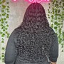 Bohemian Box braids/Human hair (Regular Fullness)