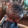 Layered Cornrows