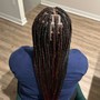 Kid's medium Box’s braids (shoulder length only)