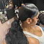 Men's French braids