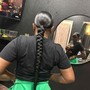 Medium Knotless Braids