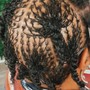 Men "FreeStyle"Cornrows (No Extention’s)