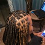 Medium Knotless Braids