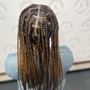 Medium Knotless Braids