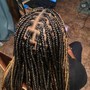 Medium Knotless Braids