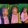 Large Knotless box braids