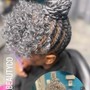 Braid curls or beads