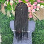 Box braids Sm size midback