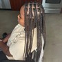 Large Knotless Braids