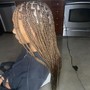 Large Knotless Braids