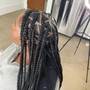 Large Knotless Braids