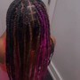 Small box braids floor  length