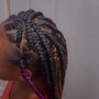 Small box braids floor  length