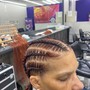 Cornrows w/ Hair added