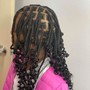 Stitch Feed-in Braids/Cornrows 8-10 Lines Large 20-22 Inches