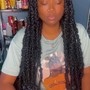 Medium Distressed Locs(Waist length)