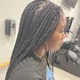 Ombré add on (knotless braids)