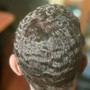 Partial Relaxer Hairline Retouch