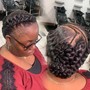 Goddess Braids (Inverted braid)