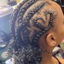 6 Feed in Braids