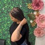 Medium Knotless Box Braids