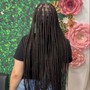 Medium Knotless Box Braids