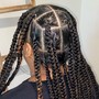 Knotless Goddess Braids - Large