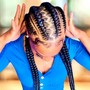 Small Knotless Box Braids