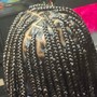 Lg Goddess knotless braids