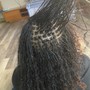 Single Braids (natural hair)