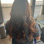 Partial Balayage / Highlights + Silk Press