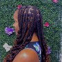 Boho Knotless Braids