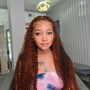 Brazilian Virgin Curly/ Water Wave 13x4 HD Wig